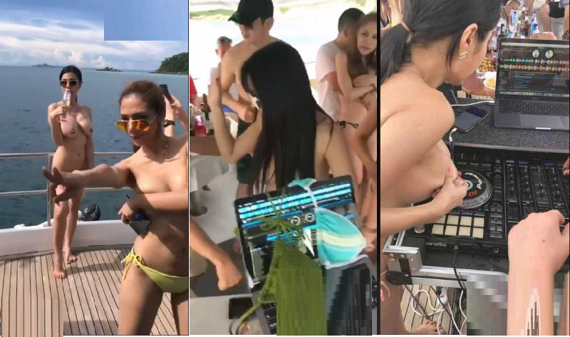 深圳多位網紅 遊艇會淫趴聚會不雅性愛視頻流出 海报
