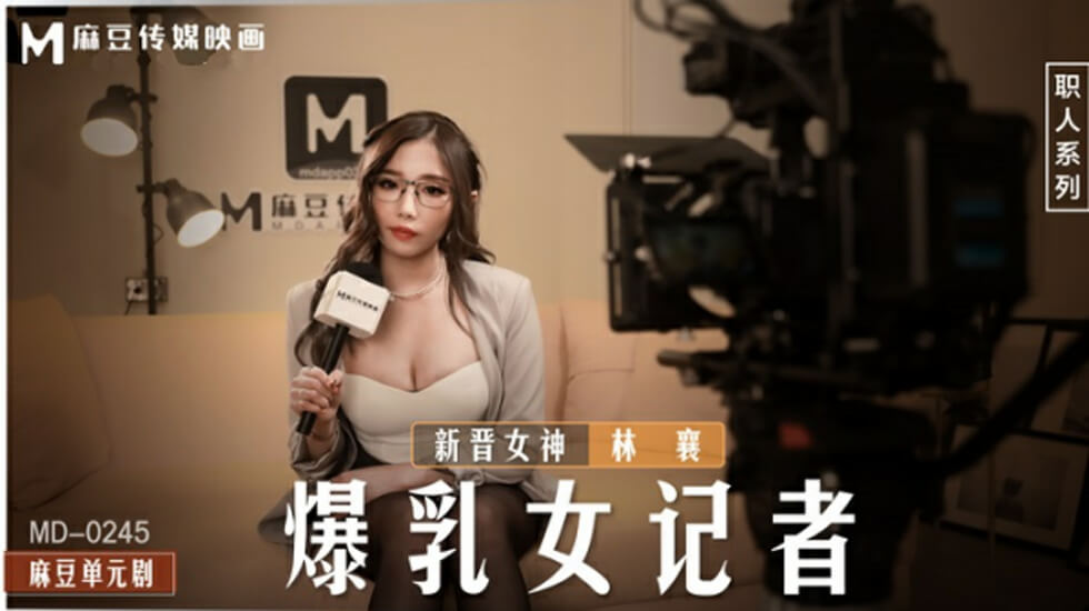 爆乳女记者林襄采访中真空激凸诱惑 海报